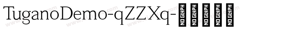 TuganoDemo-qZZXq字体转换