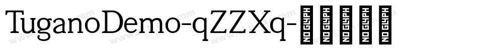 TuganoDemo-qZZXq字体转换