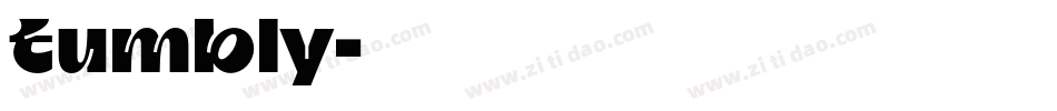 Tumbly字体转换