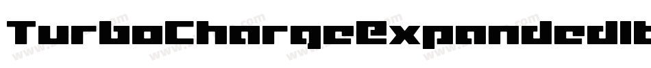 TurboChargeExpandedItalic-lvP0字体转换