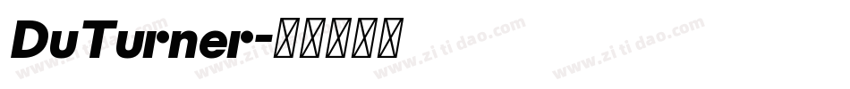 DuTurner字体转换
