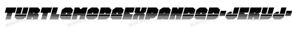 TurtleModeExpanded-jERyj字体转换