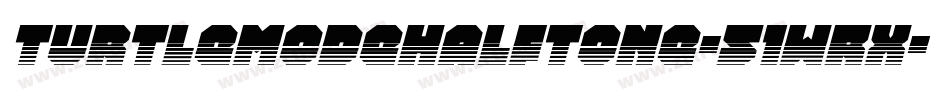 TurtleModeHalftone-51WRx字体转换