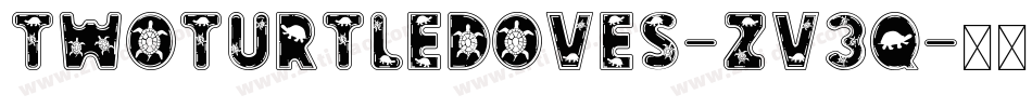 TwoTurtleDoves-ZV3q字体转换