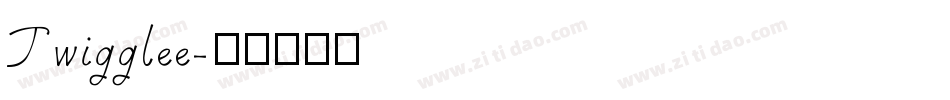 Twigglee字体转换