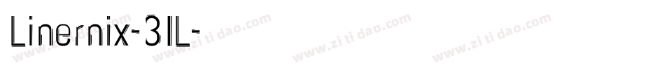 Linernix-3lL字体转换