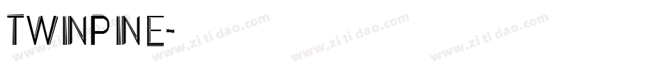 TWINPINE字体转换