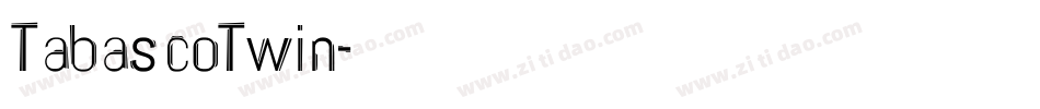 TabascoTwin字体转换
