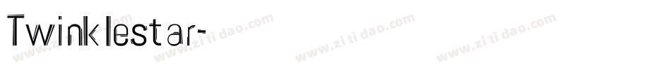 Twinklestar字体转换
