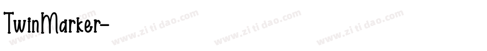 TwinMarker字体转换
