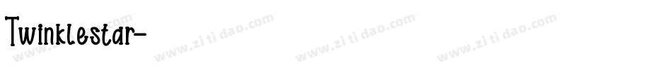 Twinklestar字体转换