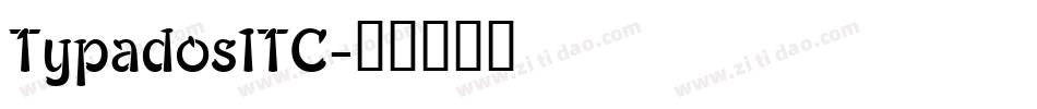 TypadosITC字体转换