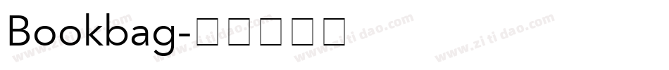 Bookbag字体转换