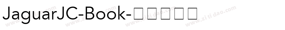 JaguarJC-Book字体转换