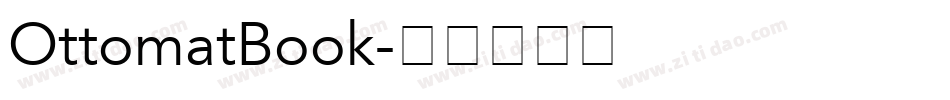 OttomatBook字体转换