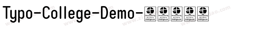 Typo-College-Demo字体转换