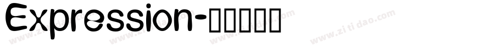 Expression字体转换