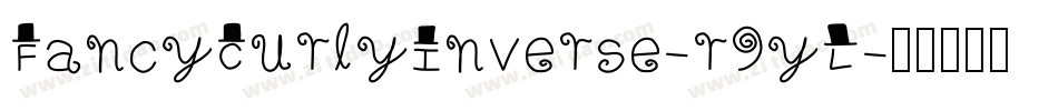 FancyCurlyInverse-r9yL字体转换