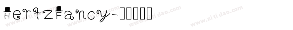 HertzFancy字体转换