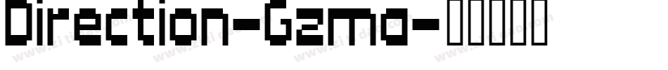 Direction-Gzma字体转换