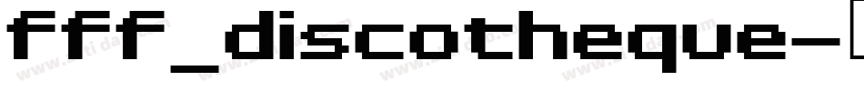 fff_discotheque字体转换