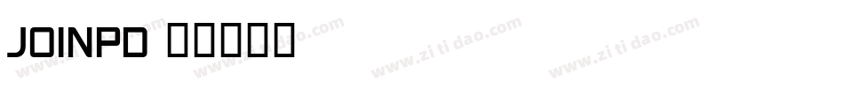 joinpd字体转换