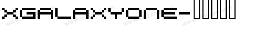 XGalaxyOne字体转换
