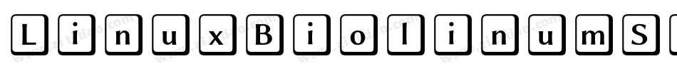 LinuxBiolinumSlantedBold-1Zxe字体转换