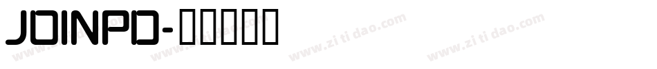 joinpd字体转换
