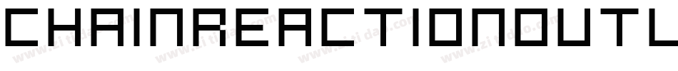 ChainReactionOutline-B63字体转换