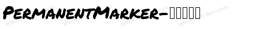 PermanentMarker字体转换
