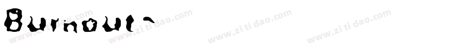 Burnout字体转换