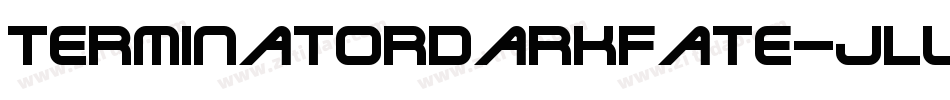 TerminatorDarkFate-JLlB字体转换