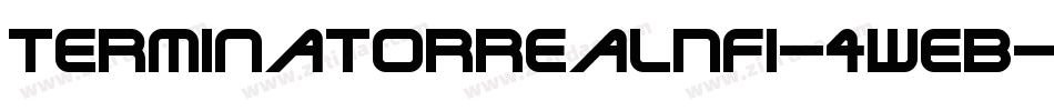 TerminatorRealNfi-4WeB字体转换