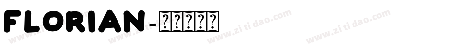 FLORIAN字体转换