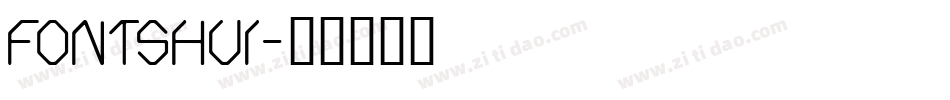 FONTSHUI字体转换