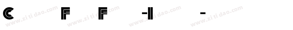 CaslonFiveForty-Italic字体转换