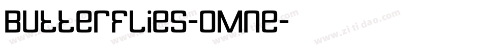 Butterflies-OMne字体转换