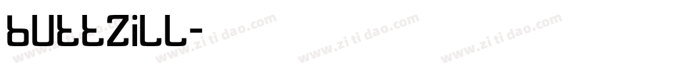 buttzill字体转换