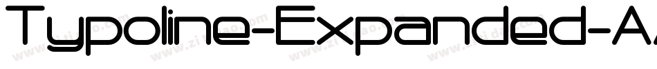 Typoline-Expanded字体转换
