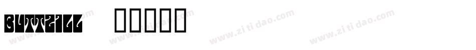buttzill字体转换