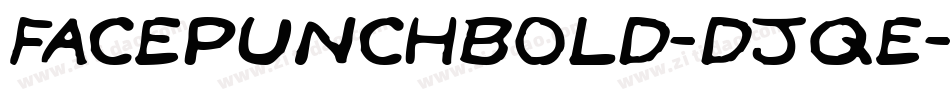 FacepunchBold-DJqE字体转换