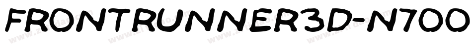 FrontRunner3D-n7oO字体转换