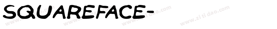 SquareFace字体转换