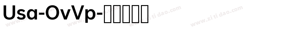 Usa-OvVp字体转换