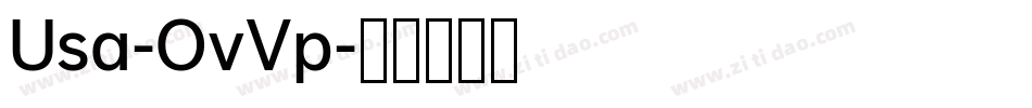 Usa-OvVp字体转换