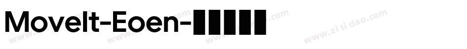 MoveIt-Eoen字体转换