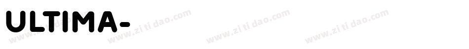 ULTIMA字体转换