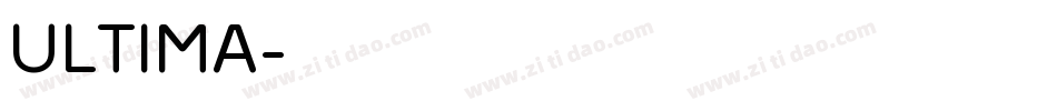 ULTIMA字体转换