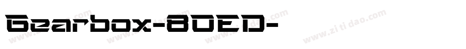 Gearbox-8OED字体转换